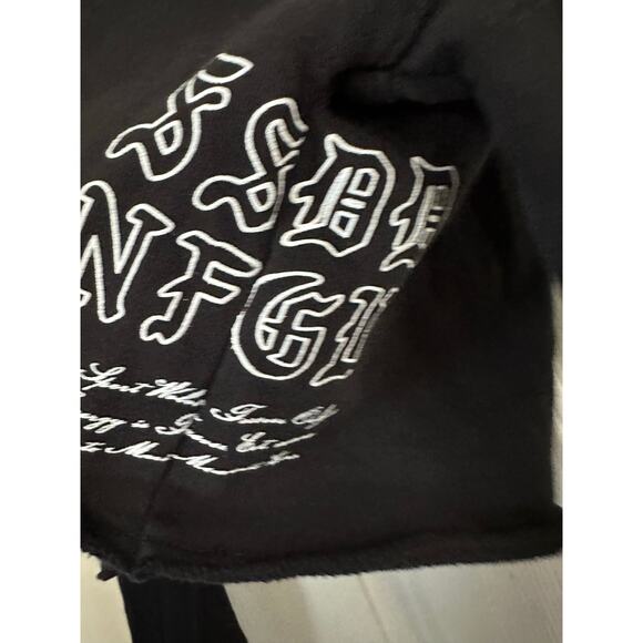 Darc Sport X Halloween Hoodie Michael Myers “it's Time” Pierce Cropped Size S - Picture 6 of 8